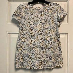 LOFT Floral Print Top